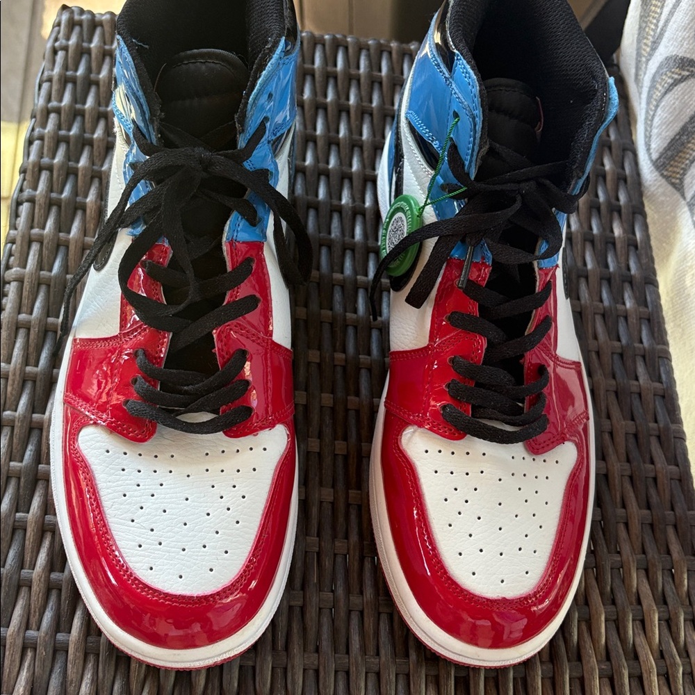 Nike Air Jordan Red and Black Athletic Shoes 
Accepting reasonable offers